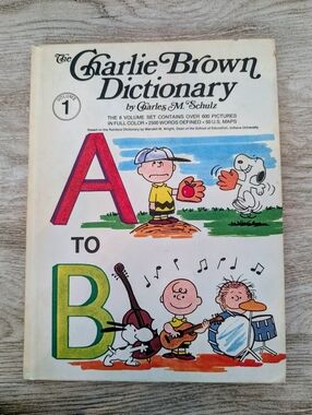 The Charlie Brown Dictionary Volume 1 - A &‎ B - Hardback - First Edition